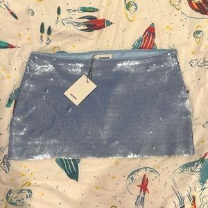 Size Small Danielle Guizio Matte Sequin Skirt NEVER WORN W TAGS
